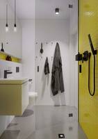 Individuell geplante Tiny Houses gehen auch beim Badezimmer auf die Wünsche der Kunden ein. Dreh- und Angelpunkt ist hier die bodengleiche Dusche, deren Fläche multifunktional genutzt werden kann