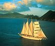 Ein imposanter Anblick: Die "Star Clipper" mit 110 Metern L�nge und vier Masten mit einer maximalen H�he von 63 Metern