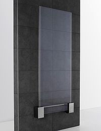 Supratherm wird an der Wand montiert oder als Skulptur im Raum aufgestellt