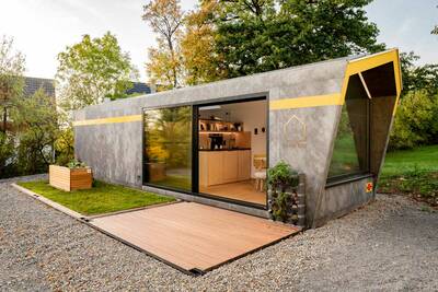 Klein, schlau und nachhaltig – das Tiny House in Schwäbisch Hall überzeugt durch kompakte Bauweise, vernetzte Technik und reduzierten Energiebedarf. Damit wird das Haus allen Ansprüchen an modernes Wohnen gerecht