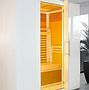 Die schicke Glasverkleidung gibt es f�r Saunalux Sauna- und Infrarotkabinen