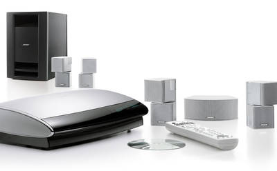 LIFESTYLE® DVD Home Entertainment Systems sind in Schwarz, Weiß oder Silber erhältlich