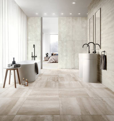 Overlay interpretiert Beton auf eine künstlerische Art und Weise