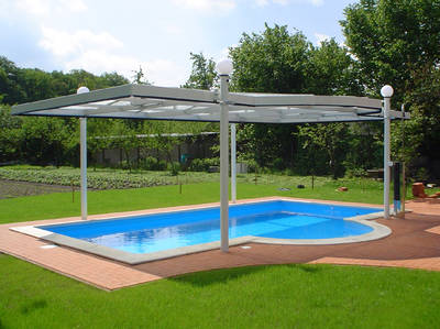 Leichthublift Sun - individuell gefertigt für jede Poolform ...