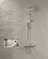 Das neue Duschsystem Hansamicra Style verbindet formschönes Design mit zeitgemäßem Komfort