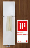 Der Badheizkörper Zehnder Fina erhielt mit dem iF product design award die dritte Auszeichnung in Folge