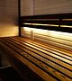 LEDs sorgen f�r "Stimmung" in der Impression Sauna von Tyl�