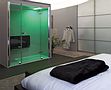 Das au�ergew�hnlichen Design der Artweger Dampfdusche Body+Soul hebt die Grenzen zwischen Wohnraum und Bad auf