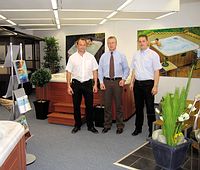 Das HotSpring Team in N�rnberg freut sich auf Ihren Besuch