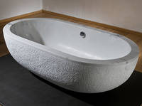 Jede Juma Badewanne aus Naturstein ist ein Unikat - edel und hochwertig in Optik und Haptik