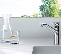 CeraMix Blue von Ideal Standard verbessert die Wasserhygiene dank Nickel- und Bleifreiheit und senkt außerdem den Wasserverbrauch deutlich CeraMix Blue von Ideal Standard verbessert die Wasserhygiene dank Nickel- und Bleifreiheit und senkt außerdem den Wasserverbrauch deutlich