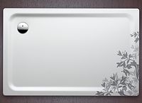 Dank des zeitlosen Entwurfs „Lilie“ vom renommierten Designbüro Phoenix Design, Stuttgart/Tokio, wird die Duschebene zum extravaganten Highlight im Bad Dank des zeitlosen Entwurfs „Lilie“ vom renommierten Designbüro Phoenix Design, Stuttgart/Tokio, wird die Duschebene zum extravaganten Highlight im Bad