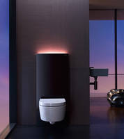 Geberit Monolith Plus mit LED-Licht und Soft-Touchbedienung lässt aufatmen, denn WC-Gerüche gelangen gar nicht erst in die Raumluft