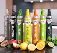 „Wer trotz Leitungswassers nicht auf Sprudel verzichten will, kann diesen ganz einfach mit den SodaTASTE CO2-Zylindern auf Knopfdruck hinzufügen