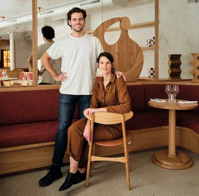 Gesa Hansen und Charles Compagnon