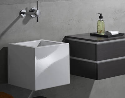 Waschtisch WT.QS325X - das Highlight der quadratischen Beckenvarianten