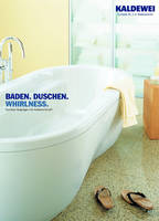 Der neue Gesamtkatalog ist zentraler Bestandteil der neuen Kaldewei Corporate Communication