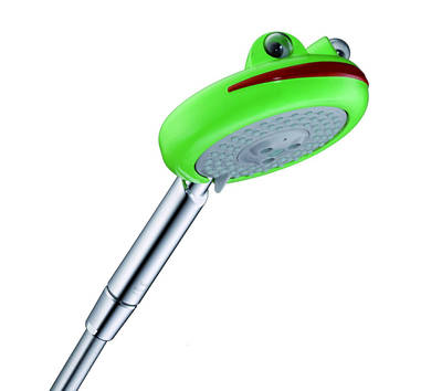Die Kinderhandbrause Raindance S100 AIR Froggy gehört zu den attraktiven Gewinnen