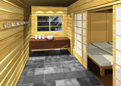 Fernöstliche Elemente prägen das Konzept in allen Bereichen