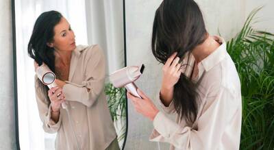 Leicht, leise und schnell verspricht der TrueLife Haartrockner glänzende Stylingergebnisse