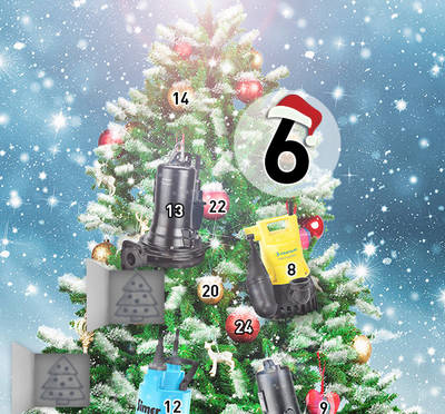 Einen Adventskalender mit Know-how hat das Unternehmen Jung Pumpen aufgelegt - das Mitmachen lohnt!