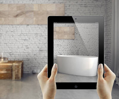 Und wie das neue Bad ausschauen könnte, zeigt die kostenfreie 3D-Echtzeit-App, mit der die Produkte virtuell in jedes Bad platziert und maßstabsgetreu abgebildet werden