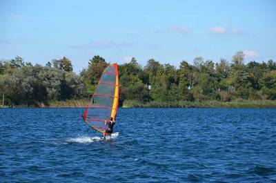 Windsurfer am Kulkwitzer See