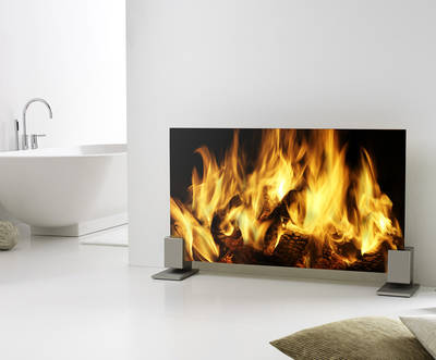 Glasklar oder bedruckt: ohne störende Bedienflächen oder Knöpfe. Die Steuerung erfolgt per Funkfernbedienung