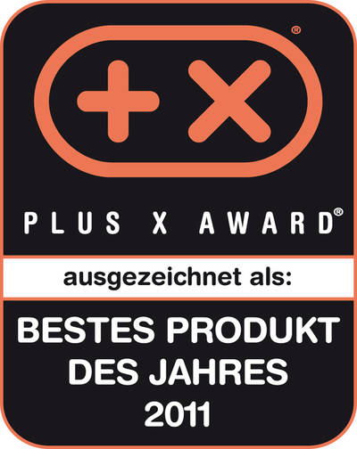 Der Design-Heizkörper Zehnder Fina erhielt den Plus X Award „Bestes Produkt des Jahres 2011“