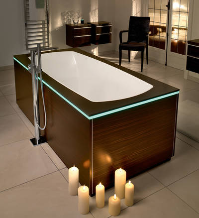 Mit Extratiefe laden die My Art Wannen von Villeroy & Boch zum genussvollen Bad