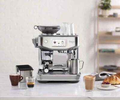 ... und der Siebträgermaschine Barista Touch Impress