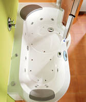 Dusche, Wanne und Whirlpool auf kleinstem Raum vereint