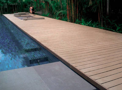 Resysta® Flooring eignet sich ideal für alle Nassbereiche