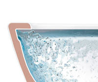 Die Villeroy & Boch DirectFlush-WCs ohne Wasserkante werden dank intelligenter Wasserführung gründlich ohne Spritzer ausgespült