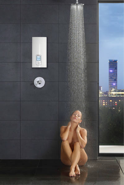 Stiebel Eltron DHE Connect: Wasser aufdrehen, Musik einstellen, Kopf ausschalten