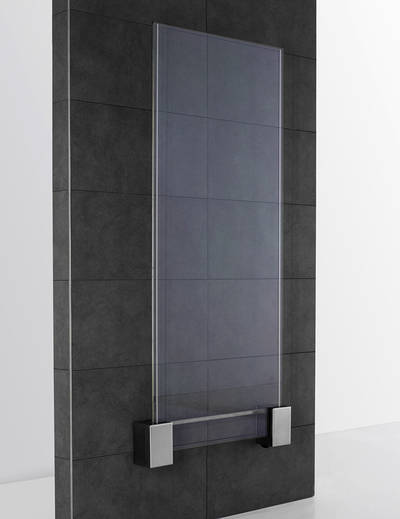 Supratherm wird an der Wand montiert oder als Skulptur im Raum aufgestellt