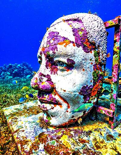 Das Herzstück von Below Saint Lucia ist eine Sammlung von 31 Unterwasserskulpturen, die Persönlichkeiten und Gemeinschaften würdigen., Foto: ©Ronald-Raoul-Below-Saint-Lucia