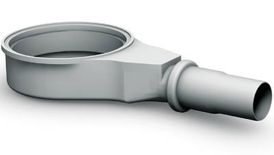 Das wedi-System, bestehend aus Bodenelement und dem neuen Fundo Riolito /Riofino Mini Max, besitzt nur eine Gesamtaufbauhöhe von 97 mm
