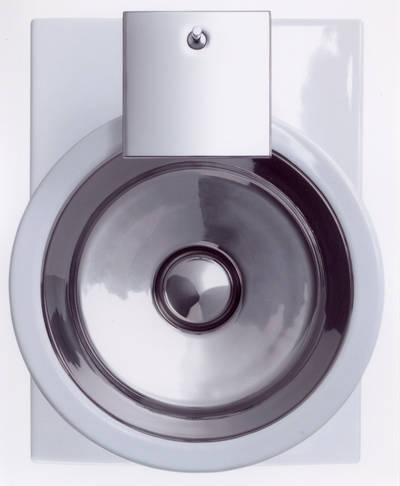 Starck X - skulptural mit Edelmetallglasur Platin