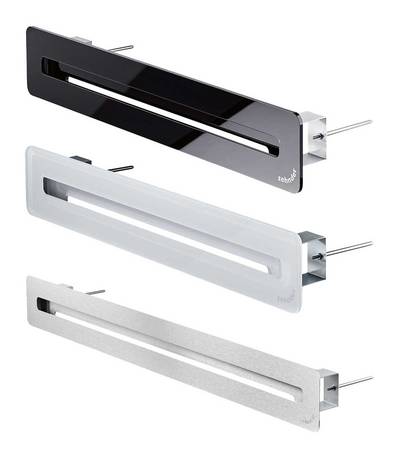 Ob Wohnraum, Arbeitszimmer oder Bad - mit Hilfe der Schlitzdurchlässe lassen sich Zu- und Abluft im Decken- und  Wandbereich unauffällig in oder aus dem Raum leiten