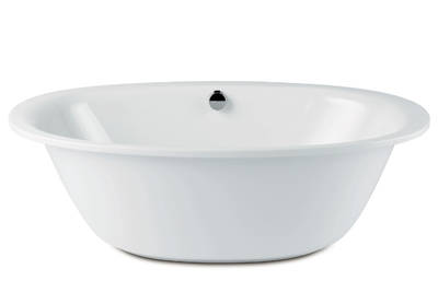 Der Träger umschließt die Badewanne wie eine zweite Haut und ermöglicht eine freie Positionierung im Raum
