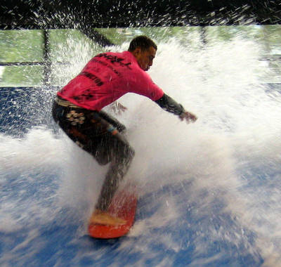 Surfen auf der perfekten Welle