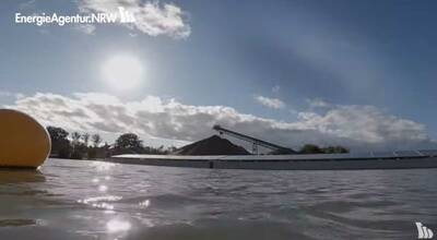 Die innovative, schwimmende PV-Anlage versorgt das Kieswerk mit knapp 640.000 Kilowattstunden regenerativem Strom pro Jahr. Das Unternehmen spart damit einen Großteil der Energiekosten ein und jährlich mehr als 300 Tonnen CO2