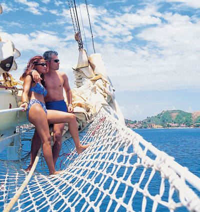 An Bord kann jeder seine Freiheit auf eigene Weise genießen