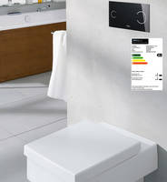 Der Wasser sparende Visign Unterputz Spülkasten erhielt das höchst mögliche „WELL“-Label. Kombiniert werden kann der Spülkasten mit allen Visign WC-Betätigungsplatten von Viega