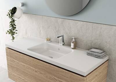 Nachhaltig, komfortabel, hygienisch und sicher: die berührungslose Hansastela mit drei verschiedenen Installationsanwendungen