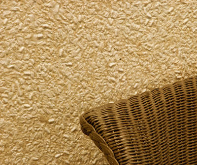 Seide verleiht dem Putz eine feine Struktur mit edlem Glanz