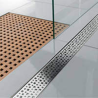Gut zu erkennen: Der bodengleiche Einbau der ACO ShowerDrain Walk-in