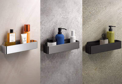 Die RenoMag Badaccessoires sind in den Farbvarianten Chrom, Gunmetal gebürstet und Schwarz-matt erhältlich.