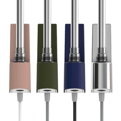 Der neue Heizstab IHD für Design-Heizkörper von Zehnder legt den Fokus auf ein einheitliches Farbspiel